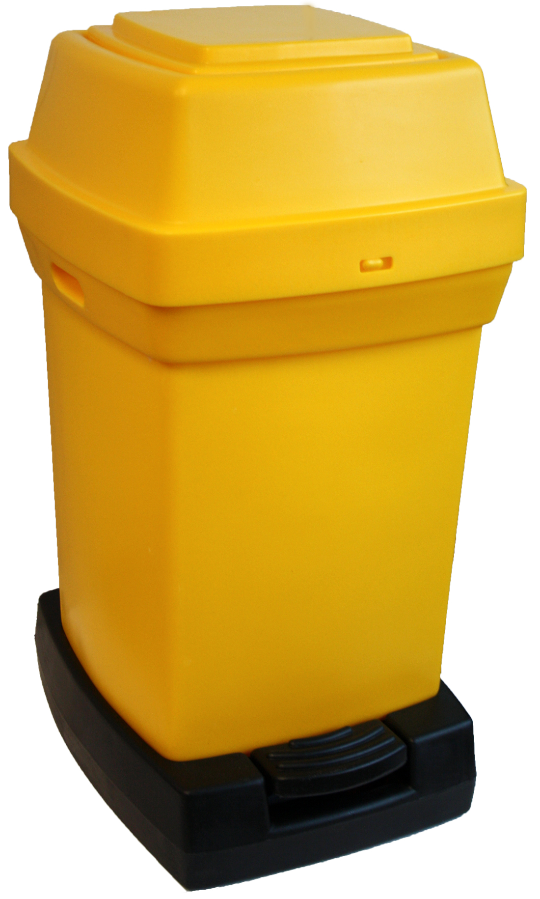 Rubbermaid Pedal-Operated Nappy Bin - 65 Ltr - Yellow