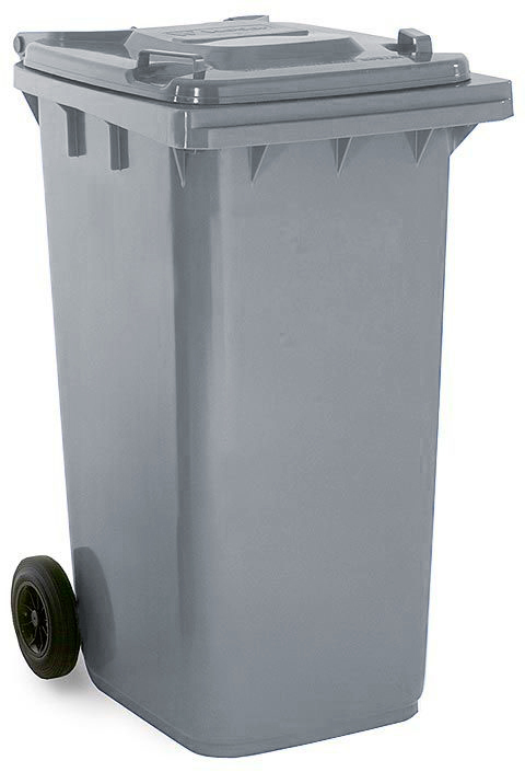 Wheelie Bin - 240 Ltr - Steel Grey