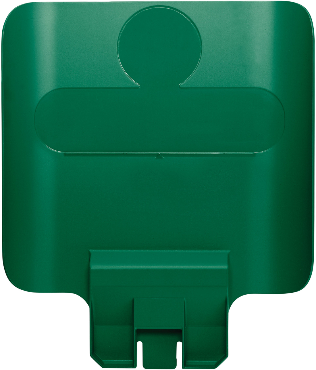 Rubbermaid Slim Jim Recycling Station Billboard - Green