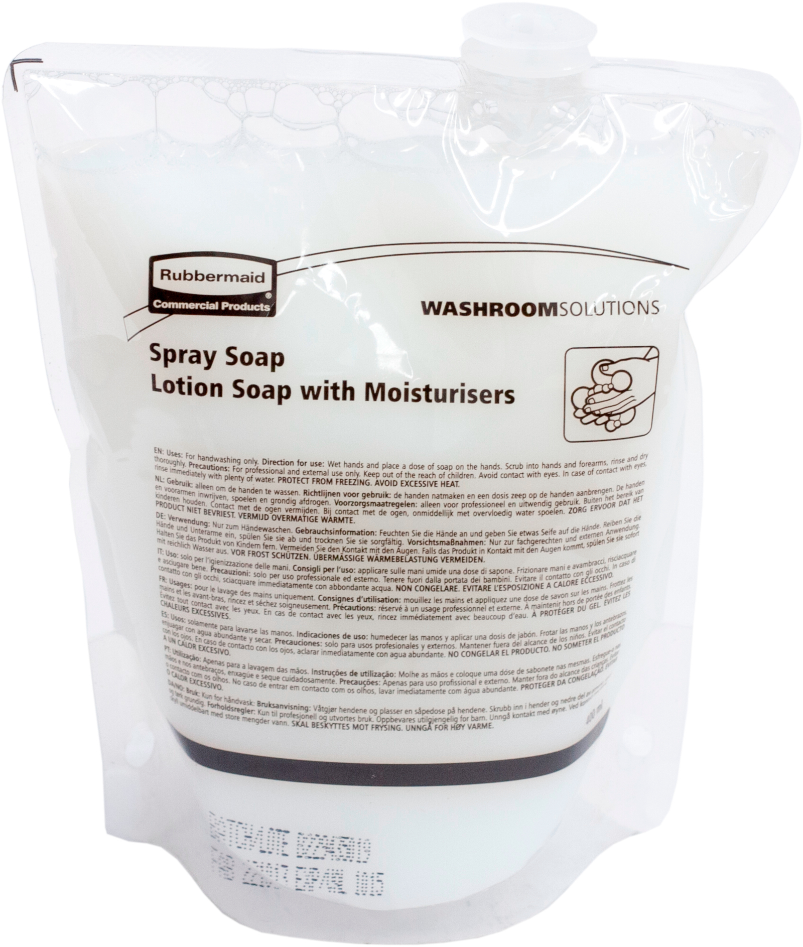 Rubbermaid Spray Lotion Soap with Moisturisers Refill - 400ml