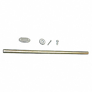 Rubbermaid Axle Kit For 9W71