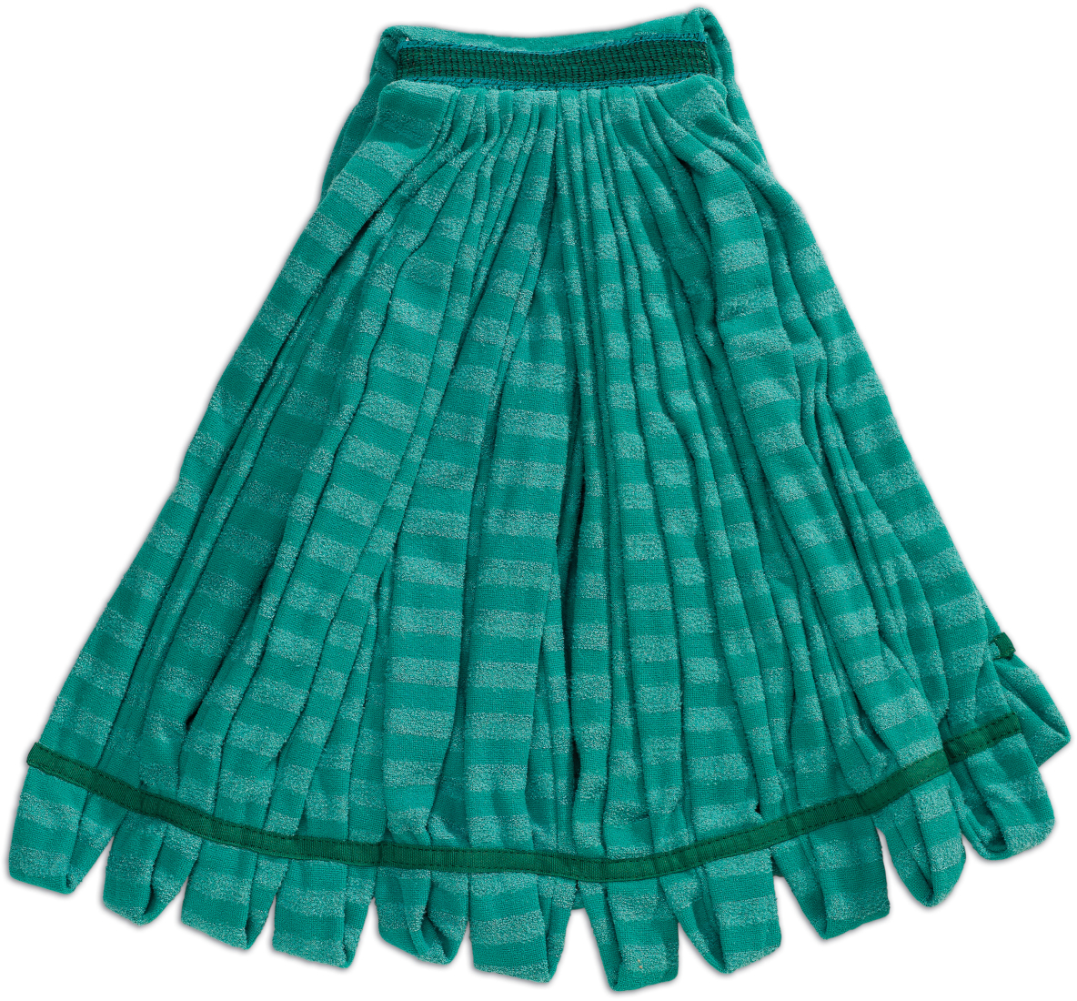 Rubbermaid 20 Oz. Web Foot Microfibre Tube Mop - 1” Headband - Green