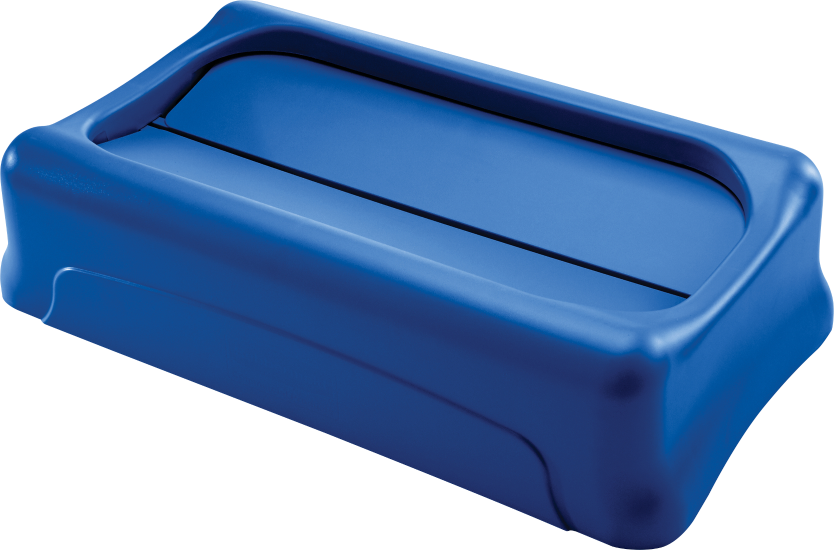 Rubbermaid Slim Jim Swing Lid - Blue