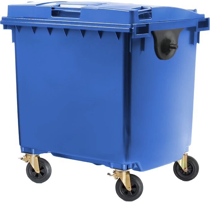 Wheelie Bin - 1100 Ltr - Blue
