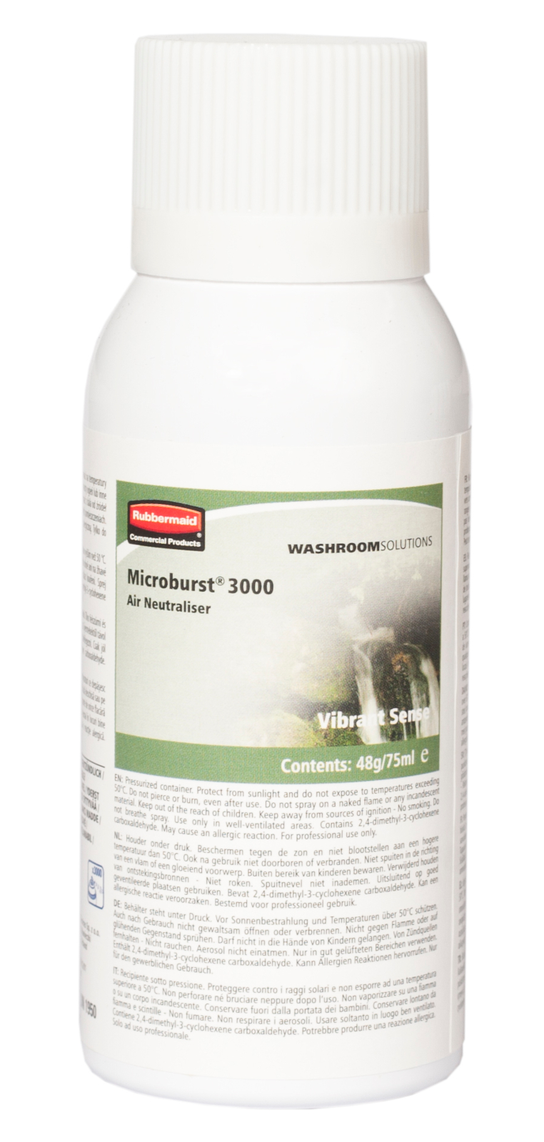 Rubbermaid Microburst 3000 Refill - 75ml - Vibrant Sense