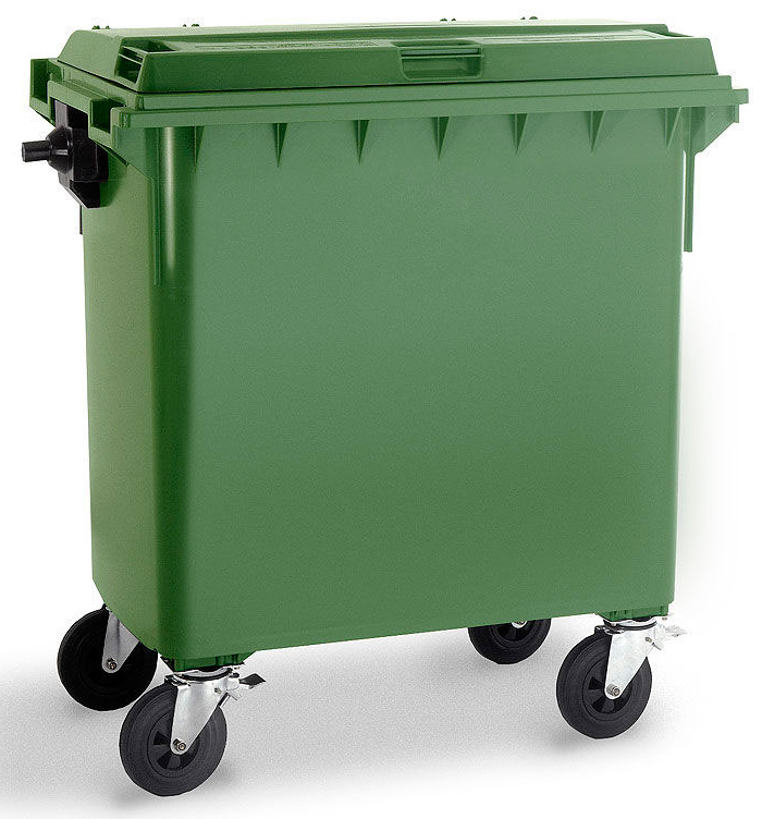 Wheelie Bin - 770 Ltr - Green