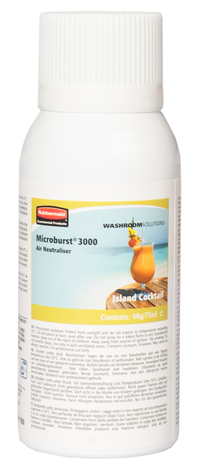 Rubbermaid Microburst 3000 Refill - 75ml - Island Cocktail