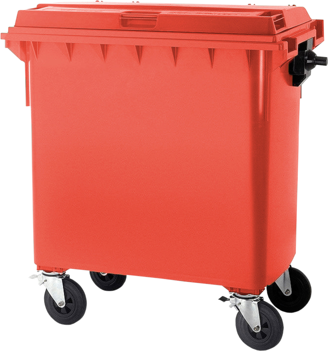 Wheelie Bin - 660 Ltr - Red