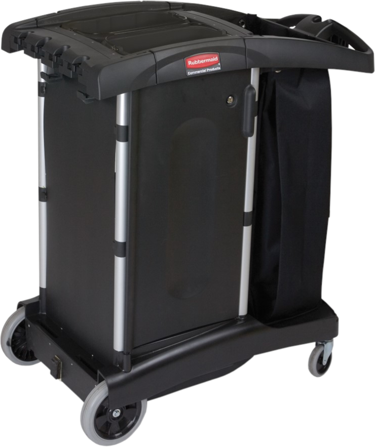 Rubbermaid Compact Turndown Housekeeping Cart