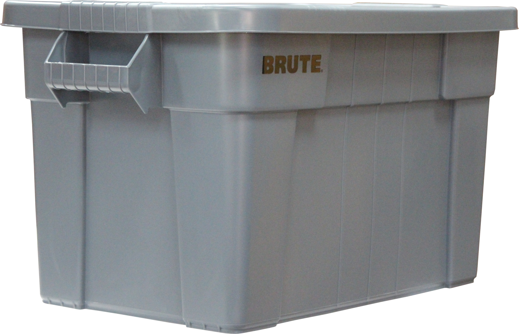 Rubbermaid BRUTE Tote with Lid - 75.5 Ltr - Grey