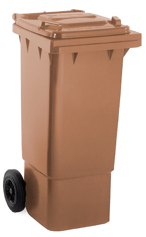 Wheelie Bin - 80 Ltr - Brown