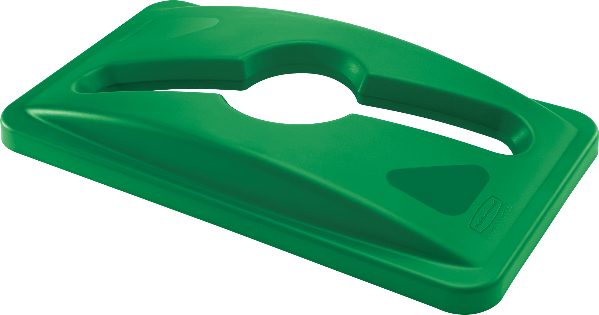 Rubbermaid Slim Jim Mixed Recycling Lid - Green