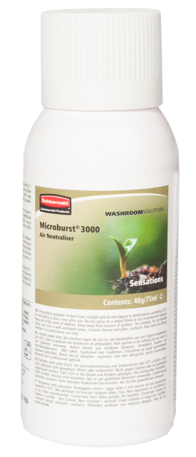 Rubbermaid Microburst 3000 Refill - 75ml - Sensations