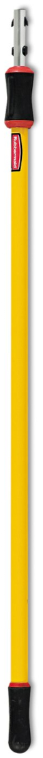 Rubbermaid HYGEN Quick-Connect Extension Pole - 122cm-244cm - Yellow