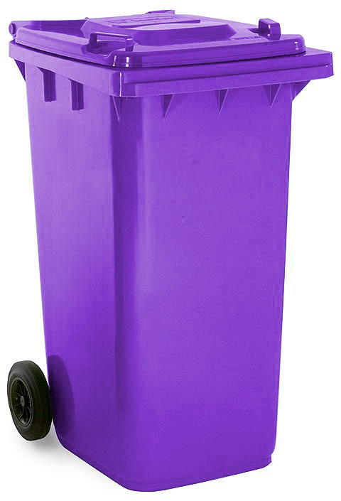 Wheelie Bin - 240 Ltr - Purple