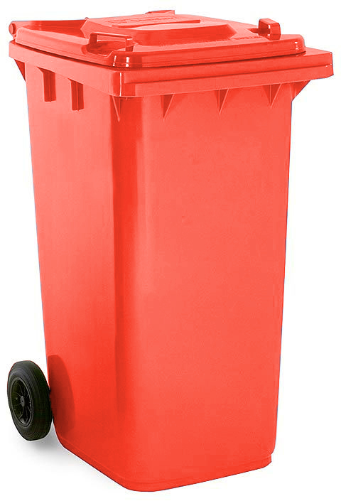 Wheelie Bin - 240 Ltr - Red