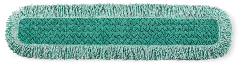 Rubbermaid HYGEN Microfibre Dust Mop with Fringe - 91cm - Green