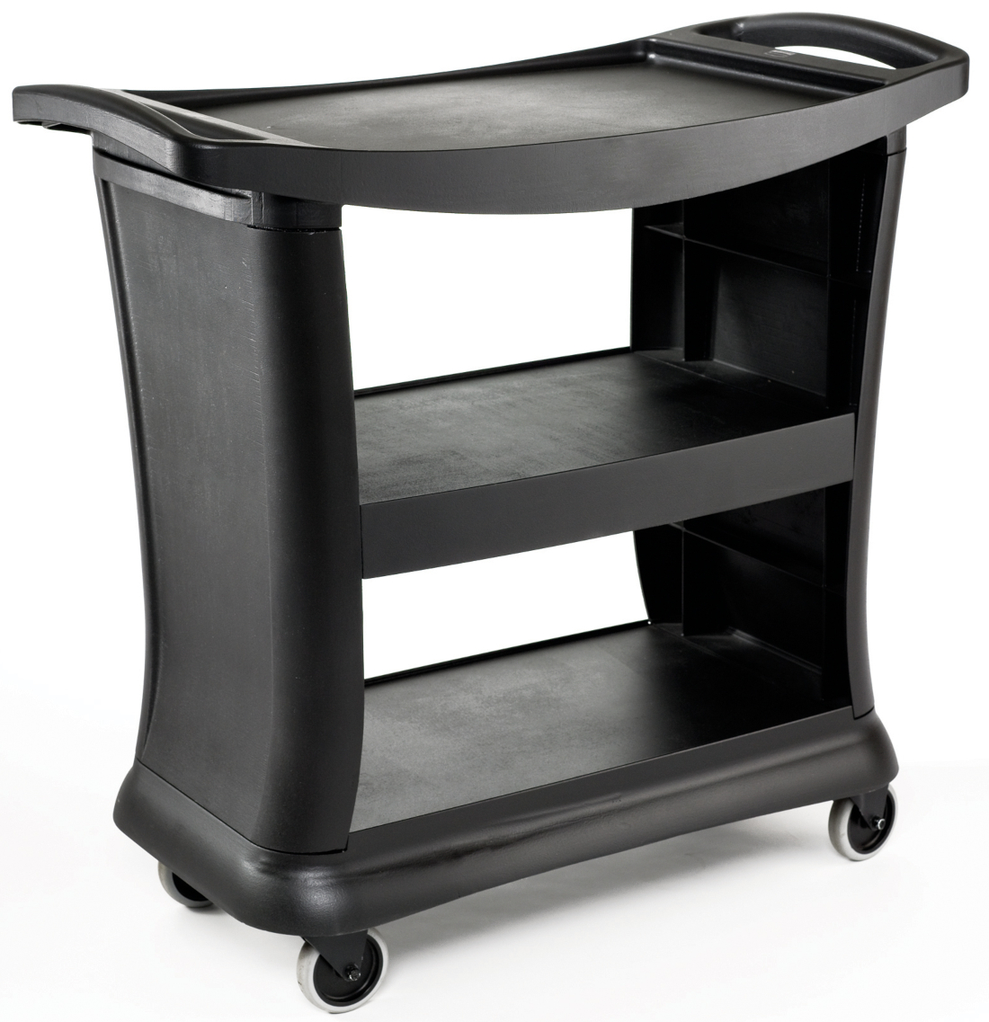Rubbermaid Executive Service Cart - Black