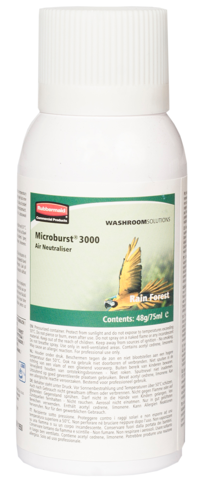 Rubbermaid Microburst 3000 Refill - 75ml - Rainforest