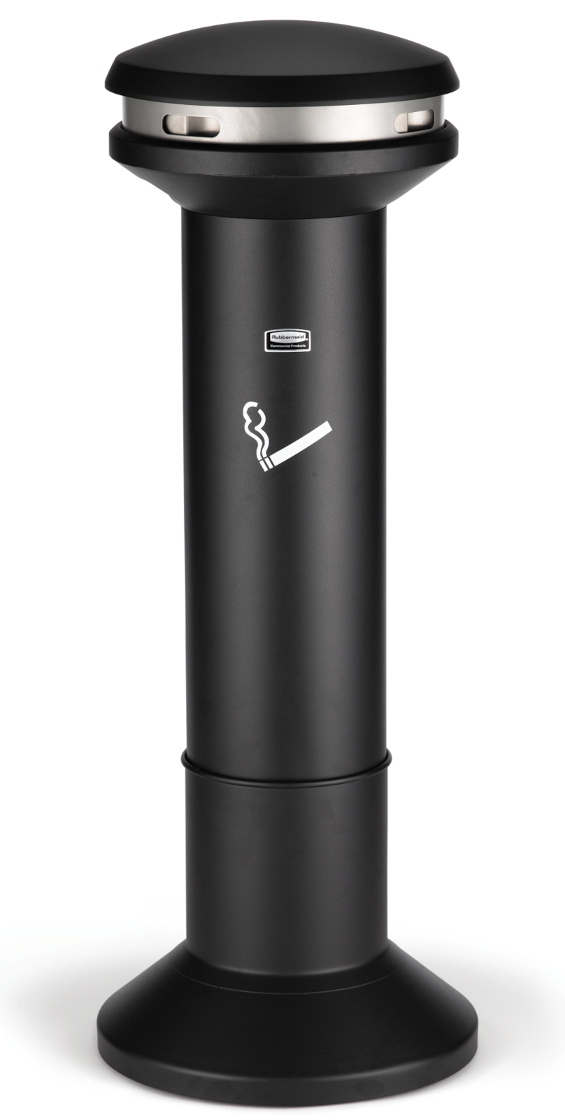 Rubbermaid Infinity High Capacity Smokers' Bin - Black